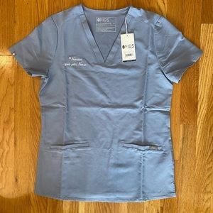 FIGS Fion Casma Scrub Top Xs